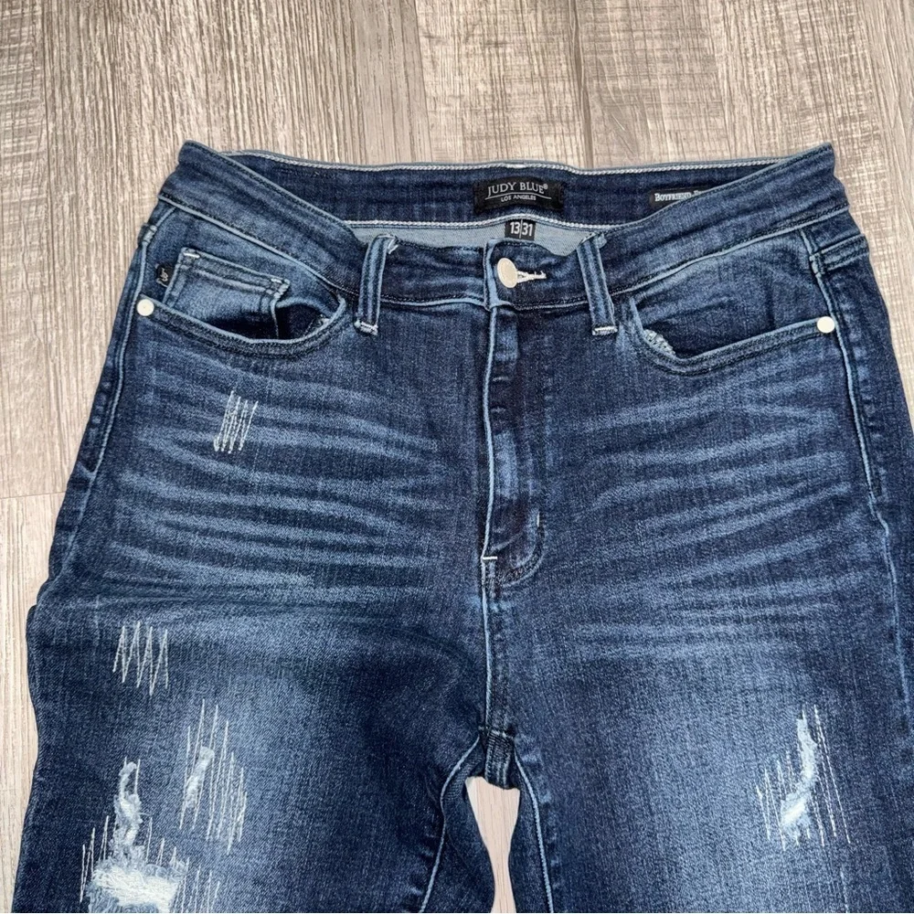 Judy Blue Los Angeles Boyfriend Fit Women's Jeans Size 13/31 Style JB82478DK